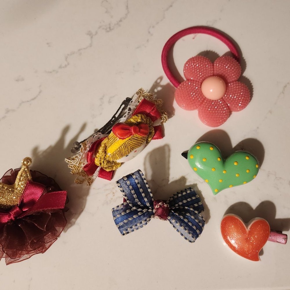 Hair Barrettes Kids - LOT